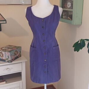Vintage. California Gold Rush Cotton Snap Front  Dress. Coastal Cowgirl.